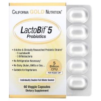 LactoBif Probiotics 5 Billion (60капс)